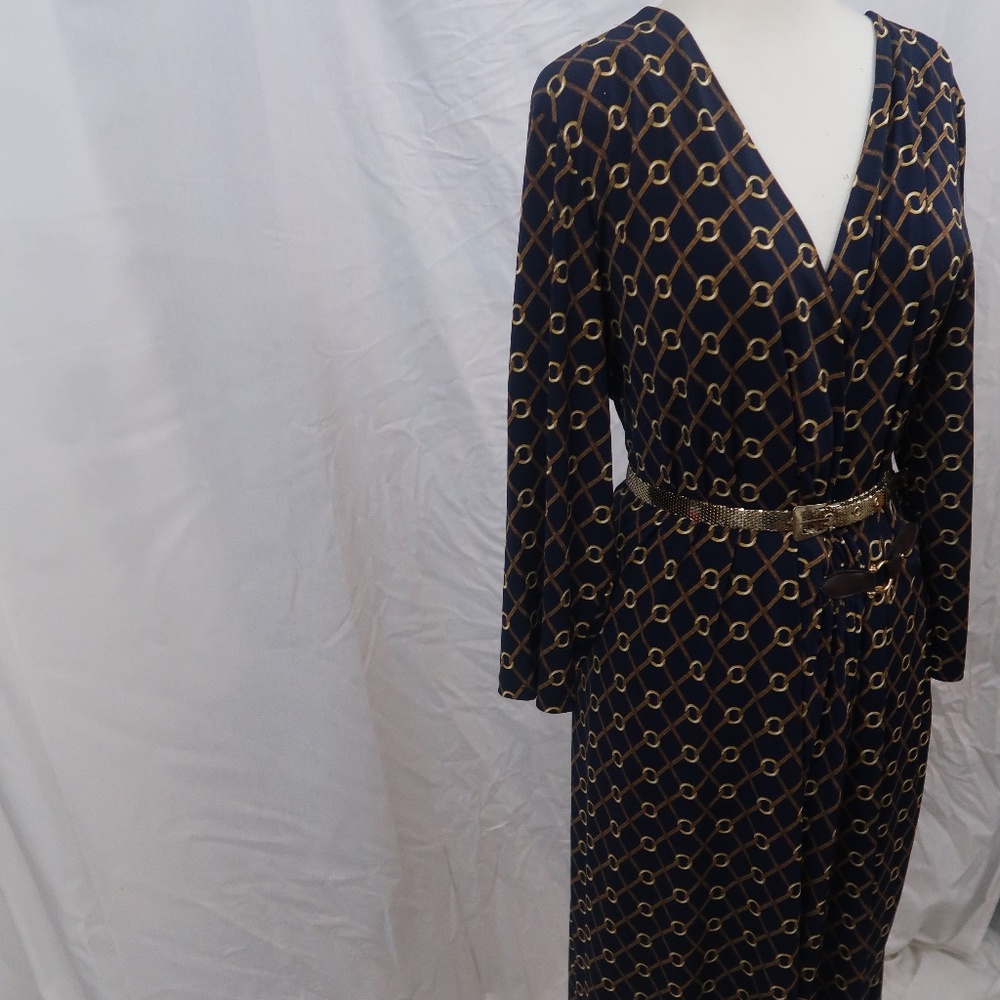 Charter Club Wrap Sailor Plus Size Dress (2X)
